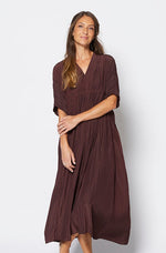 Philosophy MISTY Midi Dress in Chocolate