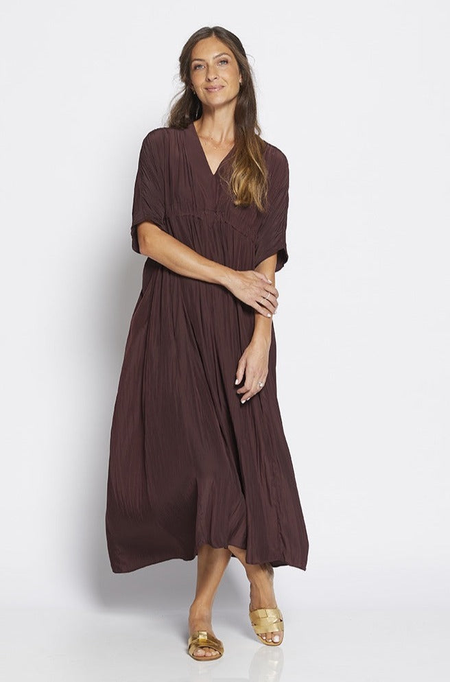 Philosophy MISTY Midi Dress in Chocolate