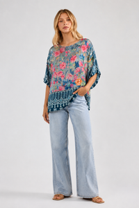 Lula Soul LA MAROMA Wide T in Indigo