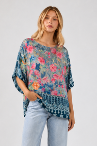 Lula Soul LA MAROMA Wide T in Indigo