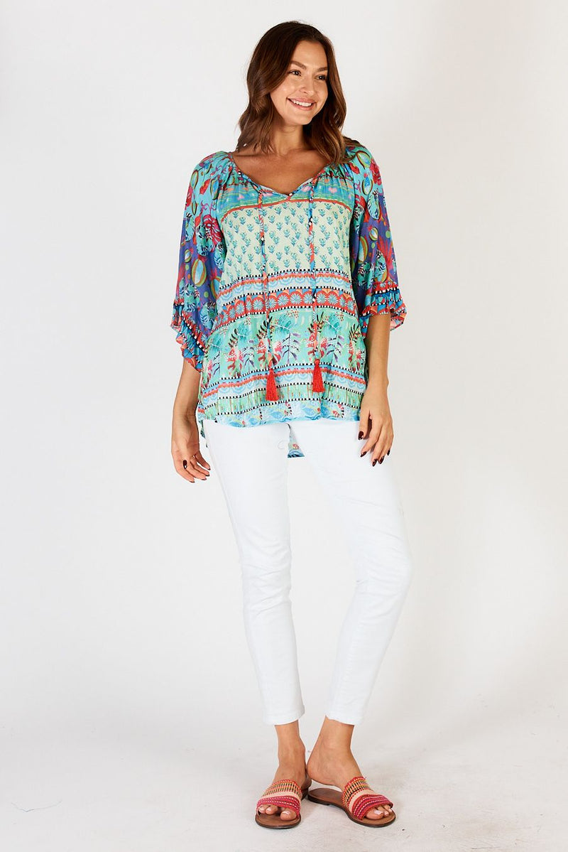 Lula Life ELISIE Top in Sea