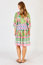 Lula Life ILARIA Dress in Melon