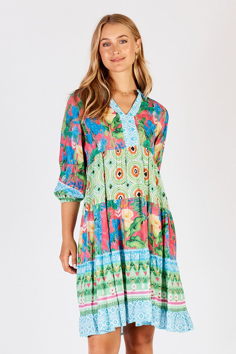 Lula Life ILARIA Dress in Sea