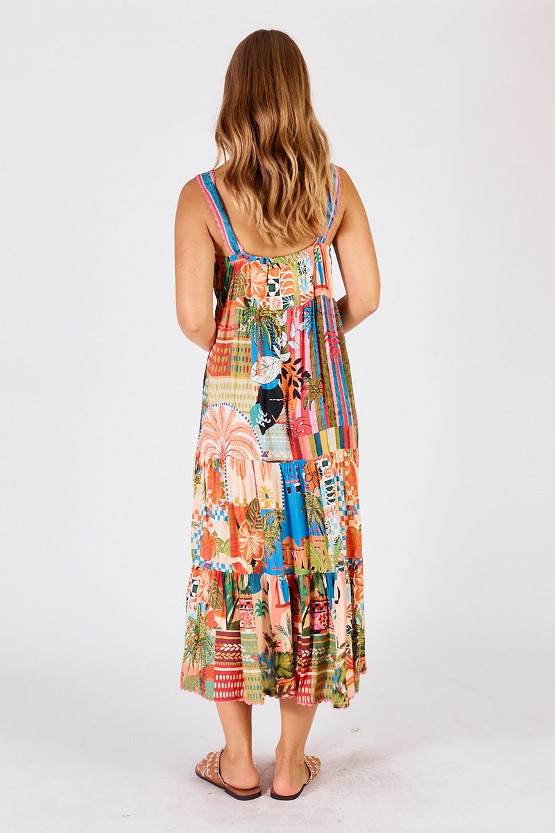 Lula Life JEDDA Sundress in Spice