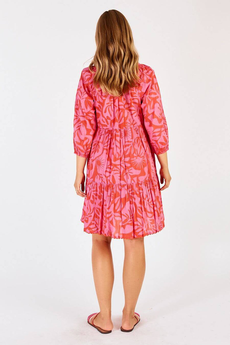 Lula Life LAIKEN Dress in Melon