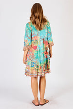 Lula Life SYBIL Dress in Lagoon