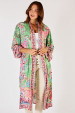 Lula Life SYBIL Kimono in Lime