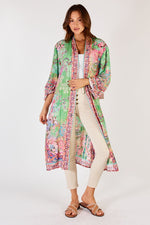 Lula Life SYBIL Kimono in Lime