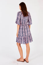 Lula Soul PALMA Dress in Pink Navy