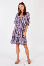 Lula Soul PALMA Dress in Pink Navy