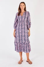 Lula Soul PALMA Midi in Pink Navy