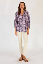 Lula Soul PALMA Top in Pink Navy