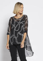 Philosophy ALICIA Hi Low Tunic in Necklace