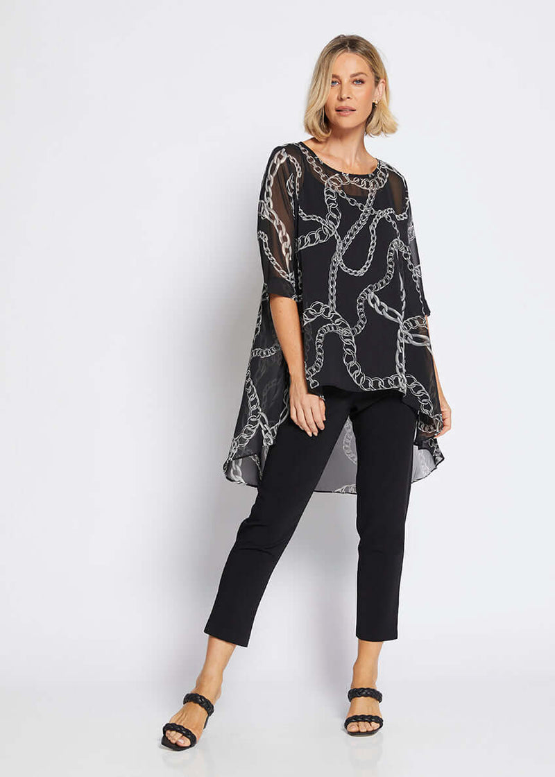 Philosophy ALICIA Hi Low Tunic in Necklace