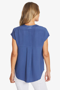 Ping Pong Kira Slinky Top in Sapphire