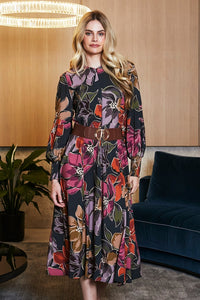 Ping Pong Zip Dress in Magnolia