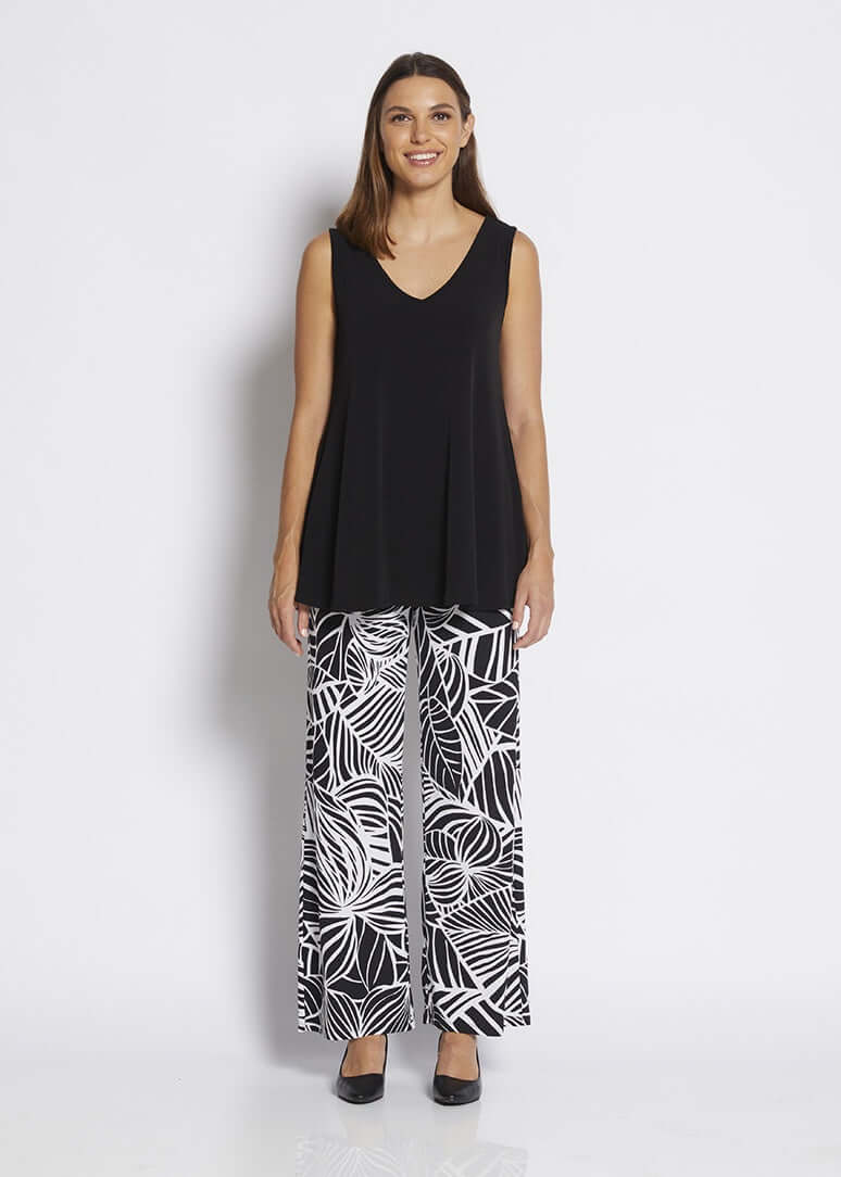 Philosophy MONICA Wide Leg Pant in Palm