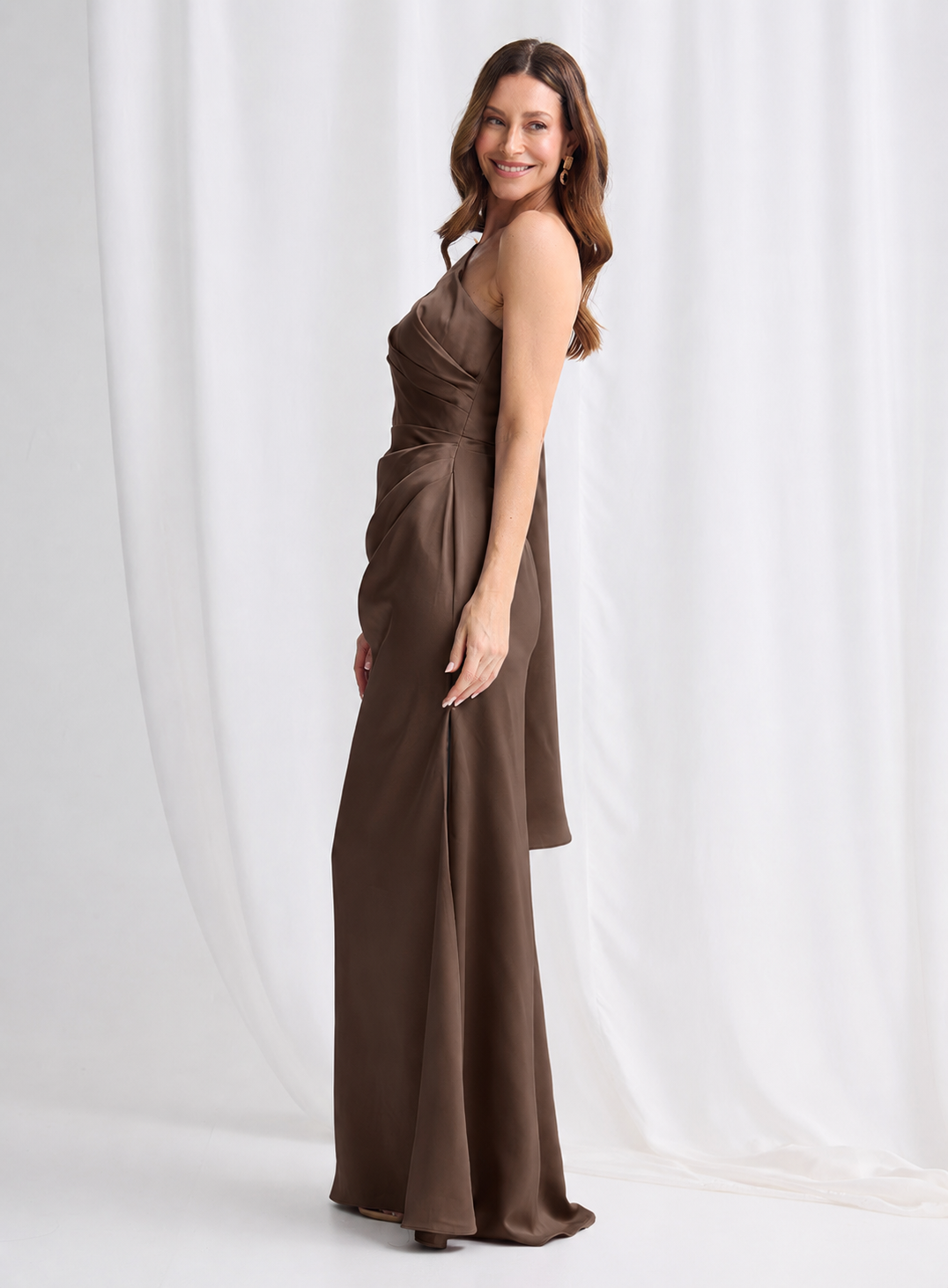 Trellis Lane POPPY Dress in Chocolate