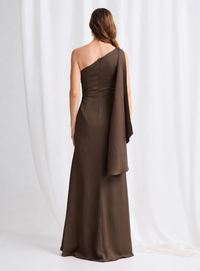 Trellis Lane POPPY Dress in Chocolate