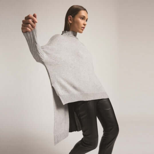Raw by Raw Rory Knit Tunic in Earl Grey