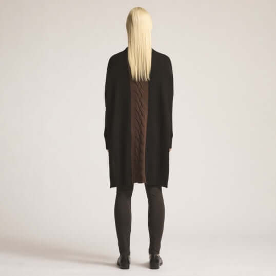 Raw by Raw Rory Knit Tunic in Jet Black