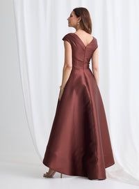 Trellis Lane ROSANELLA Gown in Chocolate