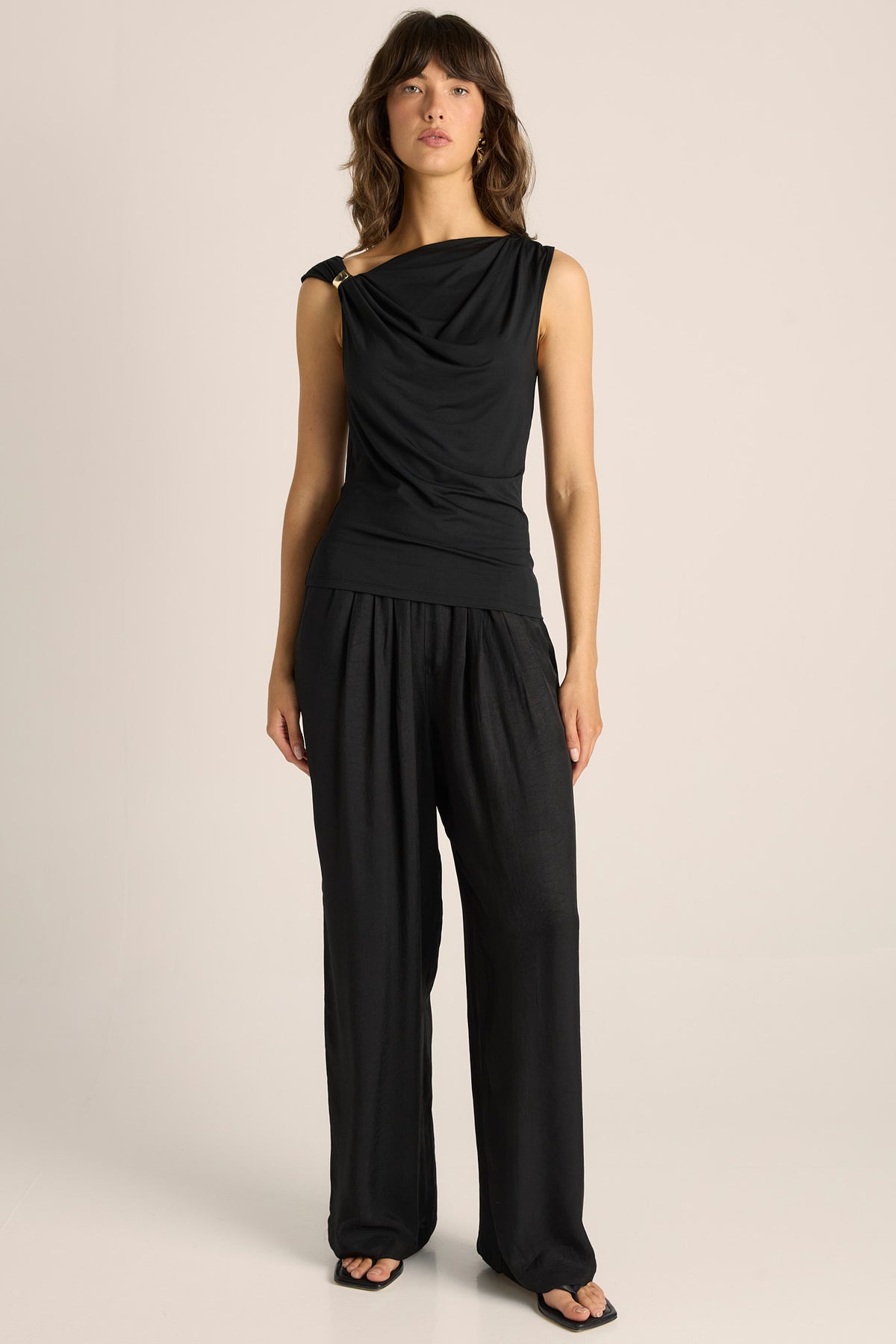 Fate + Becker ROWAN Modal Tank in Black