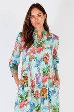 Ruby Ya Ya CAATINGA Kaftan in Mint