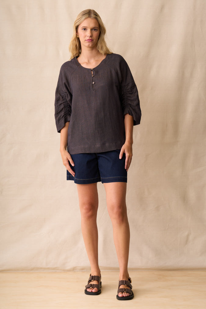 Neris PROVENCE Top in Hazel