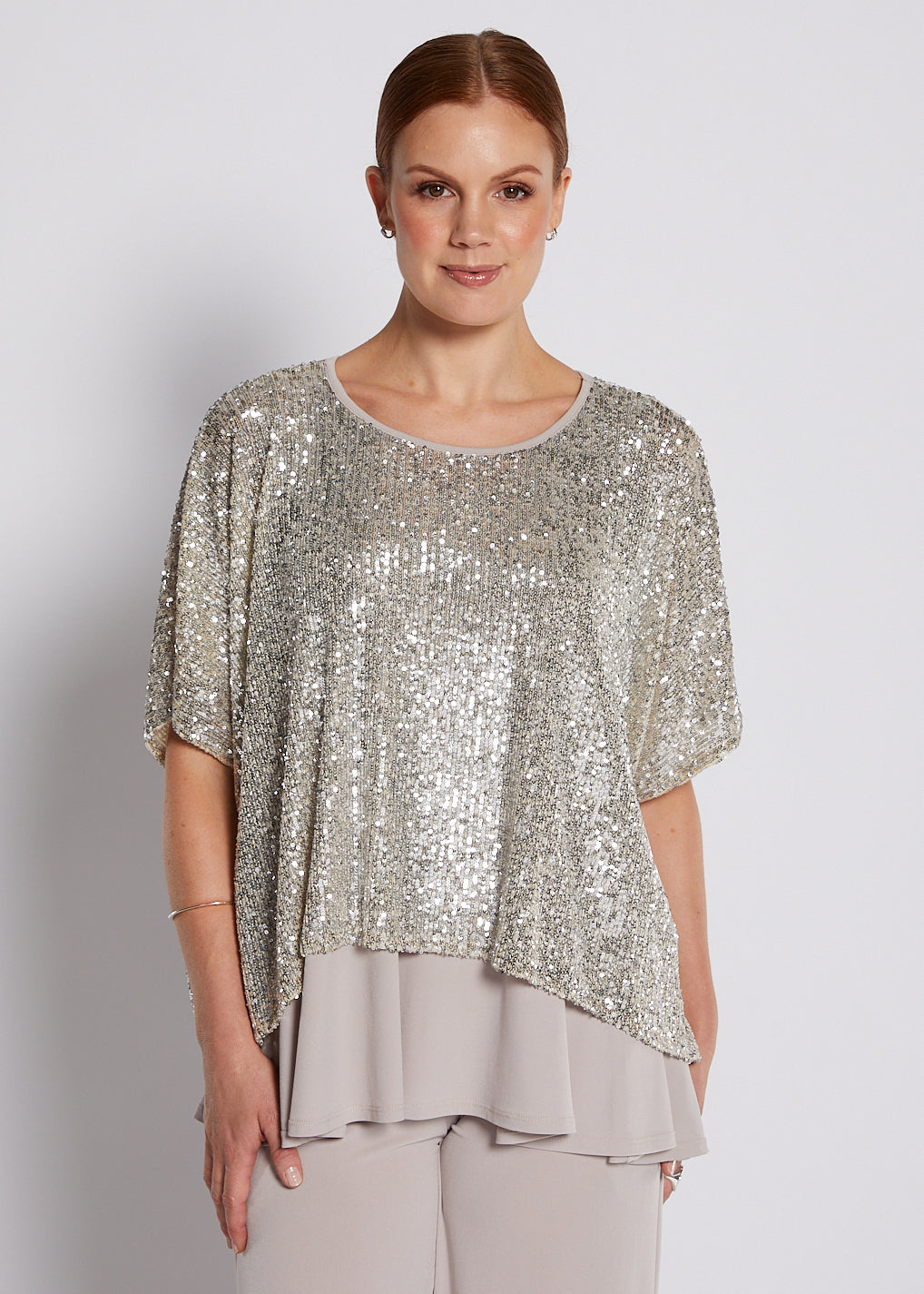 Philosophy KAY Sequin Top in Champagne Sparkle