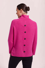 See Saw Luxe Sweater in Magenta