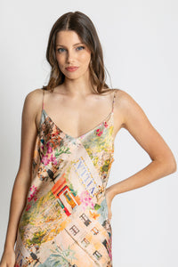 Kachel SELENA Slip Maxi in Capri