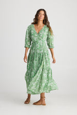 Talisman Tara Wrap Dress in Apple Blossom