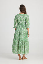 Talisman Tara Wrap Dress in Apple Blossom