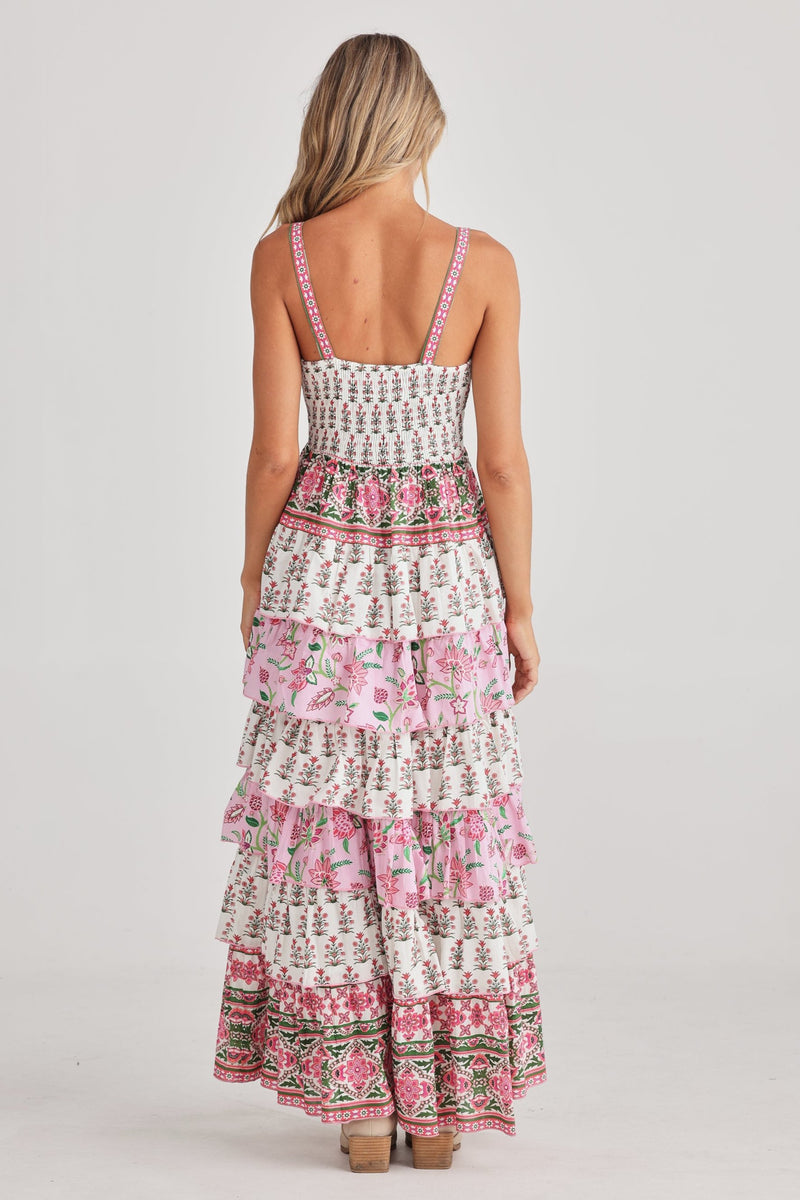 Talsiman Paloma Dress in Strawberry Fields