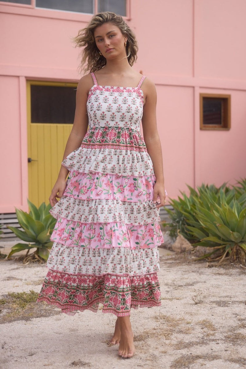 Talsiman Paloma Dress in Strawberry Fields