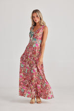 Talisman Ellie Dress in Rose Garden