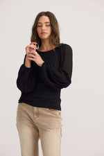 Talisman Whimsy Top in Black