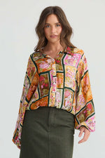 Talisman Hazel Shirt in Postcard Petals