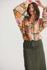 Talisman Hazel Shirt in Postcard Petals