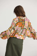 Talisman Hazel Shirt in Postcard Petals