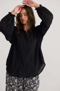 Talisman Anastasia Shirt in Black