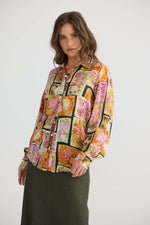 Talsiman Flower Child Shirt in Postcard Petals