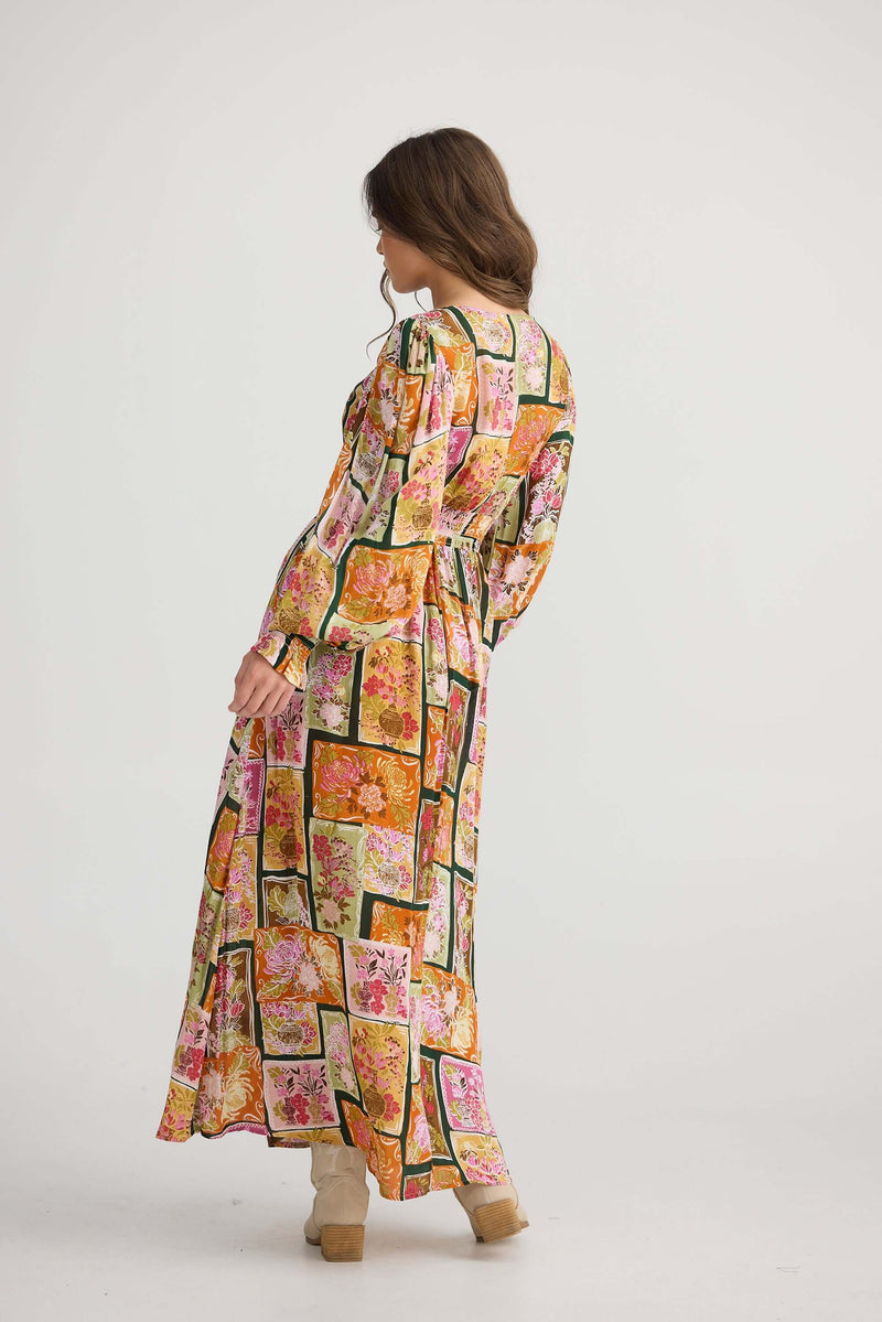 Talisman Ellie Dress in  Postcard Petals