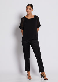 Philosophy ASTOR Lined Tee in Black