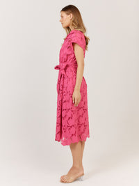 Fate + Becker Worth It Dress in Hot Pink