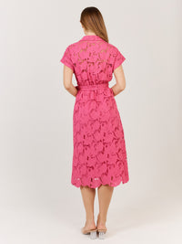 Fate + Becker Worth It Dress in Hot Pink
