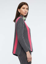 Z & P Racer Rollneck Knit in Charcoal