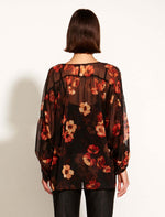 Fate & Becker Bloom Batwing Sleeve Shirt in Rose Dust Floral