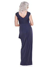 Trellis Lane CONNIE Gown in Navy Shimmer